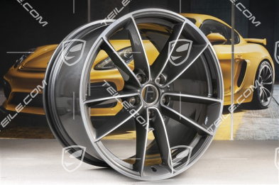 21" Felge Carrera Classic, 11,5 J x 21 ET67, Titan