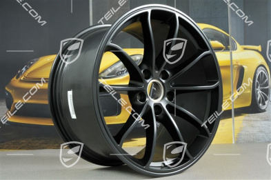 20-inch wheel rim/disc GT4, 11J x 20 ET50, black satin mat