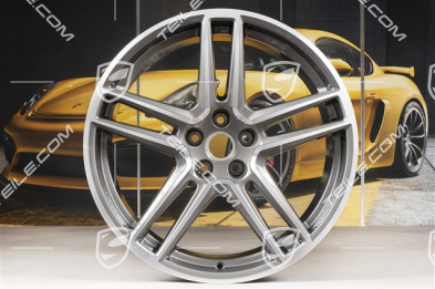 20" Felgensatz "Macan Turbo", 9J x 20 ET26 + 10J x 20 ET19, BORBET, Titan
