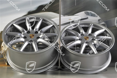 19-inch Carrera Sport wheel set, 8,5J x 19 ET55 + 10J x 19 ET42