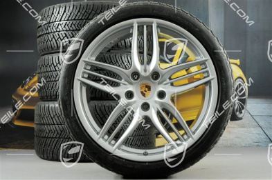20" Komplet kół zimowych Sport Design, 8,5J x 20 ET51 + 11J x 20 ET70, opony zimowe Michelin 245/35 ZR20 + 295/30 ZR20, z czujnikami ciśnienia RDK