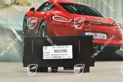 Targa, Control unit for convertible top