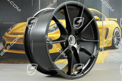 20" Felga, Carrera S III, 9,5J x 20 ET45, czarny satynowy półmat