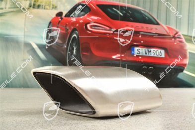 Końcówka rury wydechowej, zewnętrzna, Panamera Turbo, P