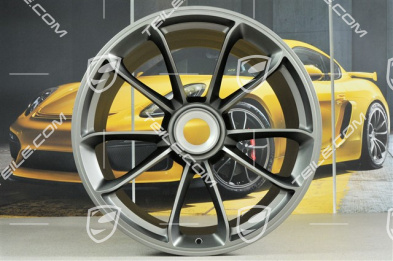 21" felga GT3RS, 12,5J x 21 ET48, platynowa satyna