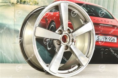 20" Felga Carrera Exclusive, 8,5J x 20 ET50, platynowy srebrny