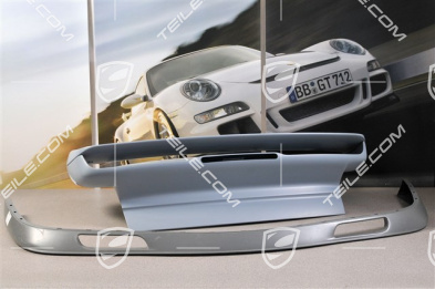 Aero Kit Turbo, rear spoiler + front spoiler lip