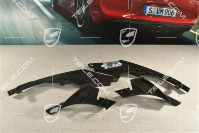 GT4, Air guide / duct, Wheel-well liner, Front rear part, L+R