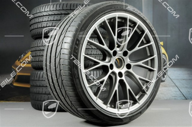20-inch RS SPYDER Design summer wheels set, rims 8,5J x 20 ET49 + 11,5J x 20 ET76 + NEW Pirelli summer tyres 245/35 R20 + 305/30 R20