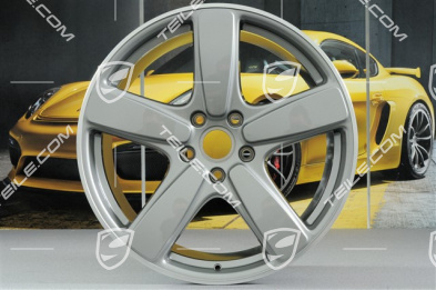 21-inch wheels rims set Cayenne Sport Classic, 10J x 21 ET50, in GT-silver
