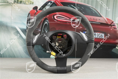 Sportowa kierownica PDK, Alcantara
