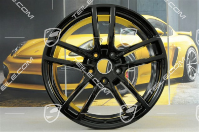 20" komplet felg Cayenne Sport, 10,5J x 20 ET64 + 9J x 20 ET50, czarny wysoki połysk