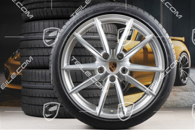 20"+21" koła letnie, komplet Carrera S, felgi 8,5J x 20 ET53 + 11,5J x 21 ET67 + opony letnie 245/35 R20 + 305/30 R21, z czujnikami ciśnienia
