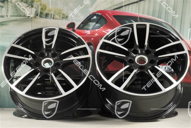 20" komplet felg Cayenne Sport, 10,5J x 20 ET55 + 9J x 20 ET50, Exclusiv
