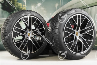 20-inch Turbo Aero winter wheel set, rims 9J x 20 ET54 + 11J x 20 ET60 + NEW Pirelli winter tyres 245/45 R20 + 285/40 R20