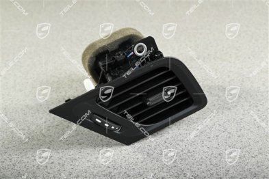 Defrosterblende, Schalttafelverkleidung, Schwarz, L