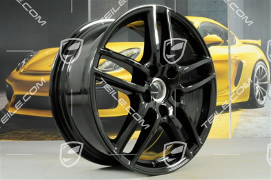 19'' Felge Cayenne Turbo IV (Facelift) 8,5 x 19 ET59, schwarz hochglanz
