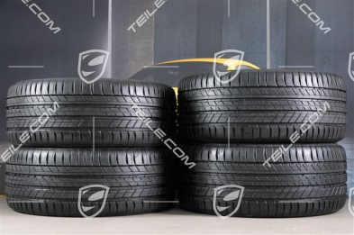 20-inch "RS Spyder Design" in black, summer wheels set, rims 9J x 20 ET26 + 10J x 20 ET19 + Michelin summer tyres 265/45 R 20 + 295/40 R 20, with TPMS