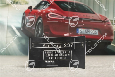 Aufkleber, Knock control / USA