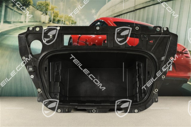 Front luggage compartment, cover