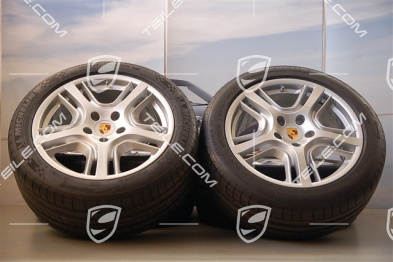 19" Panamera Design Komplet kół letnich, felgi 9J x 19 ET 60 + 10J x 19 ET61 + opony 255/45 R19+285/40 R19, czujniki ciśnienia RDK