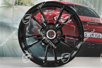 20-inch wheel rim Carrera, 11J x 20 ET66, for winter wheels, black high gloss