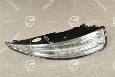Lampa tylna przezroczysta (biała), światło przeciwmgielne lewe, L