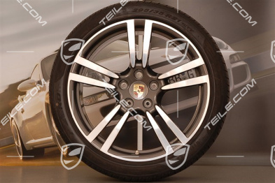 21" Koła letnie Turbo II, felgi 10J x 21 ET 50 + NOWE opony letnie 295/35 R 21 107Y XL, bez czujników ciśnienia
