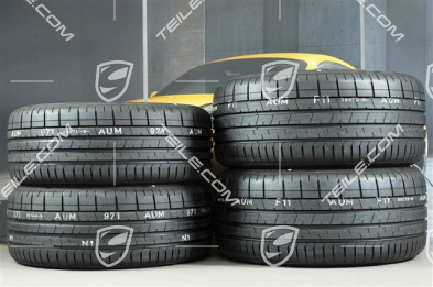 20-inch Turbo IV wheels set, rims 8,5J x 20 ET57 + 10,5J x 20 ET47 + Pirelli summer tires 235/35 ZR20 + 265/35 ZR20, with TPMS