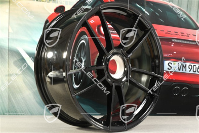 20-inch Turbo S wheel rim, 8,5J x 20 ET50, black high gloss