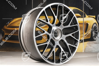 20" Turbo S Felgensatz, Zentralverschluss, 9J x 20 ET51 + 11,5J x 20 ET56