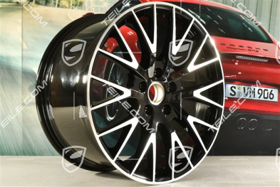 21-inch wheel rim Panamera Exclusive Design, 11,5J x 21 ET69, black high gloss