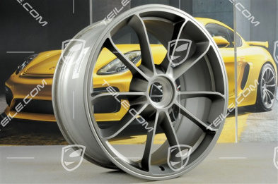 20" Felge GT3, 9J x 20 ET55, Platinum-Seidenmatt