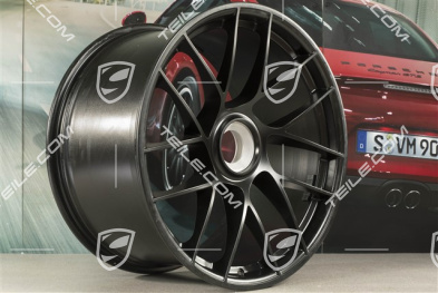 20" Felge Turbo Sport III, Zentralverschluss, 11,5J x 20 ET56, schwarz seidenmatt