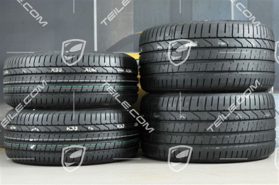 20" Sommerräder 911 Turbo IV, Felgen 11,5J x 20 ET56 + 9J x 20 ET51 + Pirelli Sommerreifen 305/30 ZR20 + 245/35 ZR20, Titan