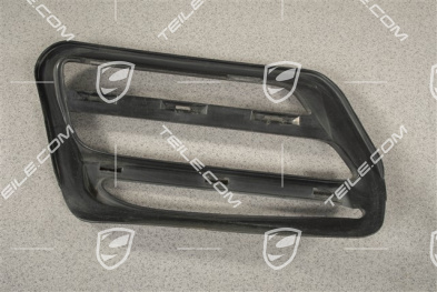 Frame air exhaust, black, R