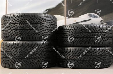20" Turbo S central locking winter wheel set for Turbo S, wheels 8,5J x 20 ET51 + 11J x 20 ET59 + NEW Michelin Pilot Alpin PA4 winter tyres 245/35 R20+295/30 R20, TPMS