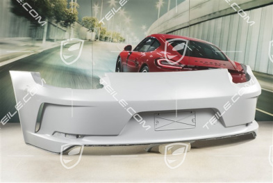 GT3 Stoßstange hinten, mit Loch für Rückfahrkamera / ohne Touring Paket