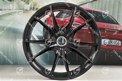 20-inch wheel rim Carrera S IV, 10J x 20 ET45, Jet Black Metallic