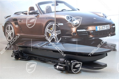 Rear spoiler, Turbo, complete, incl. drive