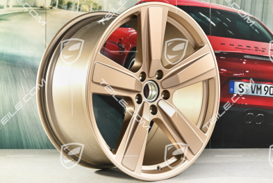 22-inch wheel rim set Cayenne Exclusive Design Sport, 10J x 22 ET48 +11,5J x 22 ET61, neodyme