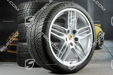 20" Sport Design Winterräder Satz, 8,5J x 20 ET51 + 11J x 20 ET70 + Michelin Winterreifen 245/35 ZR20 + 295/30 ZR20, ohne RDK-Sensoren