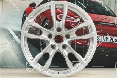19-inch wheel Boxster S III, 9,5J x 19 ET45, Brilliant chrome finish