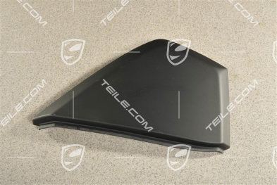 Dashboard trim lateral, Black, R