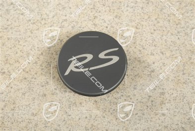 Radzierdeckel, Schriftzug RS