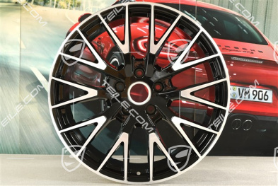 21-inch wheel rim Panamera Exclusive Design, 11,5J x 21 ET69, black high gloss