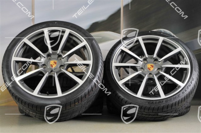 20" Sommerräder Satz Carrera Classic II, Felgen 8,5J x 20 ET51 + 11J x 20 ET52 + Reifen 245/35 ZR20 + 305/30 ZR20, ohne RDK-Sensoren