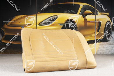 Back seat backrest, Rear, Leatherette, Savanna beige, Coupe, R