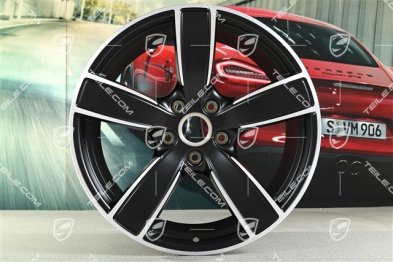 20" Felge Carrera Sport, 10,5J x 20 ET47, schwarz seidenmatt