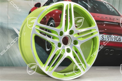 19-inch "Turbo" wheel, 8,5J x 19 ET56, Lizard green